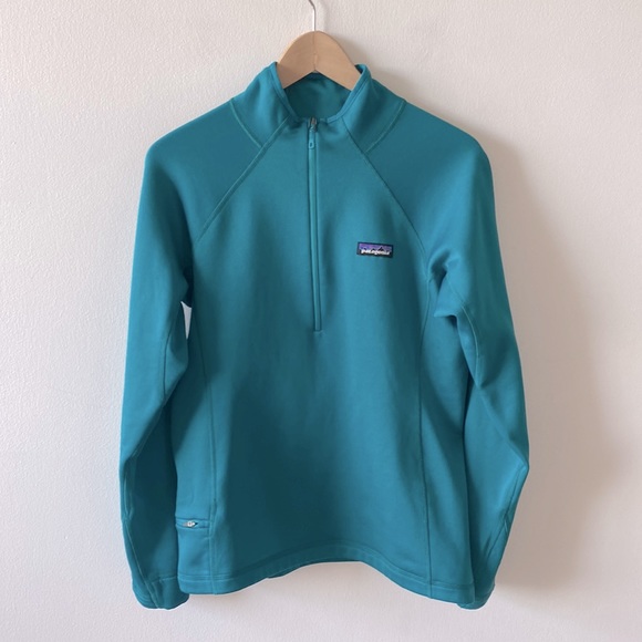 Patagonia Jackets & Blazers - Patagonia Women's Crosstrek 1/4-Zip Pullover small Elwha blue teal small